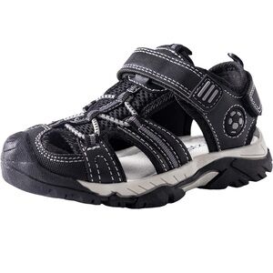 Girls Boys Sandals Kids Closed Toe Outdoor Adjustable Straps Size- 11 Little Kid